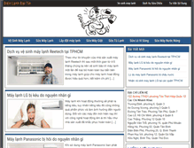 Tablet Screenshot of dienlanhdaitin.com